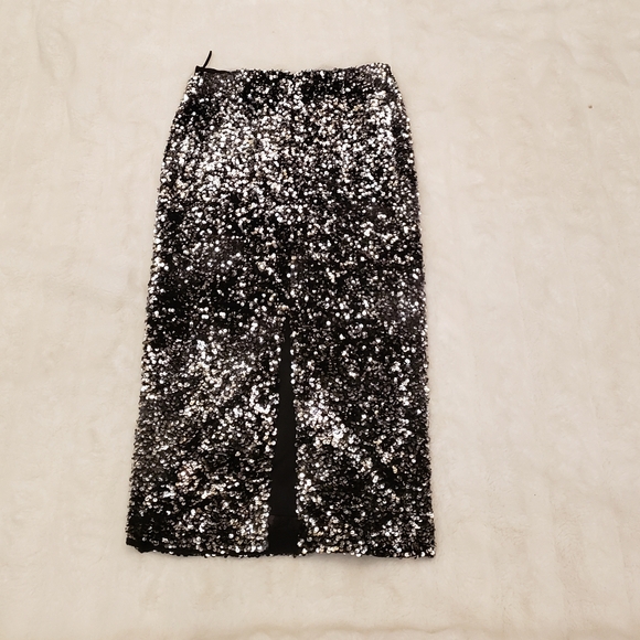 Marella Osmund Sequin Midi Skirt in Velvet-jersey - Picture 4 of 7